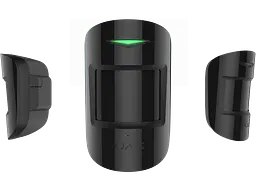 Комбінований датчик руху та розбиття скла Ajax CombiProtect black (7367) - мініатюра 2