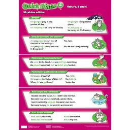 Quick Minds 4. Posters (for Ukraine, НУШ) -