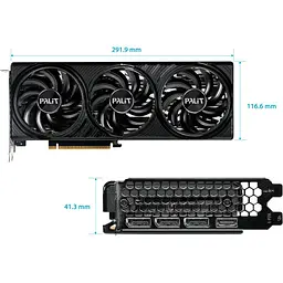 Відеокарта Palit GeForce RTX 5060 Ti Infinity 3 16GB (NE7506T019T1-GB2061S) UA [154536] - мініатюра 11