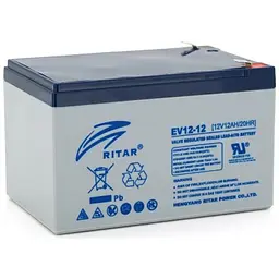Акумулятор Ritar EV12-12 AGM (12V 12Ah)