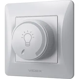 Димер Videx Binera срібний шовк LED 200 Вт 1 шт. - мініатюра 2