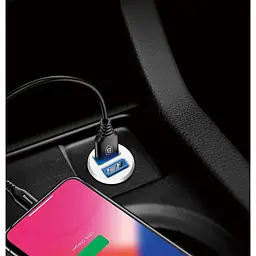Автомобільний зарядний пристрій Baseus С8-K Grain Mini Smart Car Charger 3.1A 2хUSB White (651162372) - мініатюра 7