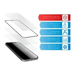 Скло захисне ACCLAB Full Glue MOTO E7 Power (1283126514395) - мініатюра 3