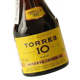 Бренді Torres 10 років Reserva Imperial, 38%, 0,05 л - мініатюра 5