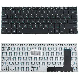 Клавіатура для ноутбука ASUS (E202SA series) rus чорний без фрейма