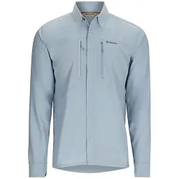 Сорочка Simms M's Intruder BiComp Fishing Shirt S Steel Blue