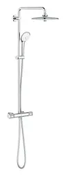 Душова система з термостатом Grohe Euphoria System 27615002, Хром