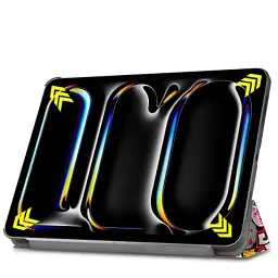 Чохол до планшета BeCover Smart Case Apple iPad Pro 11" M4 2024 Graffiti (711637) - мініатюра 7