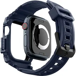 Чохол-ремінець Spigen Rugged Armor Pro для Apple Watch 46mm Navy Blue (ACS08606) [149628] - мініатюра 5