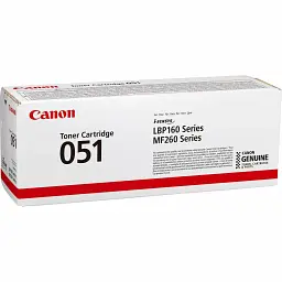 Картридж Canon 051 Black 1.7K (2168C002) - мініатюра 4
