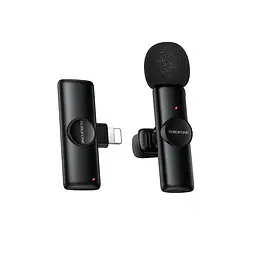 Бездротова мікрофонна система BOROFONE BFK16 Winner (Lightning) Black