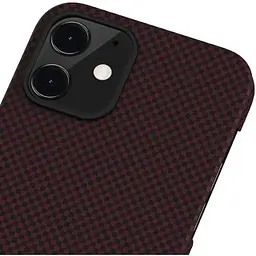 Чохол-накладка Pitaka MagEZ Case Plain Black/Red для iPhone 12 mini (KI1204) - мініатюра 5