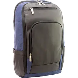 Рюкзак шкільний Optima 18" Techno чоловічий 0.7 кг 26-35 л Синій (O96916-02)
