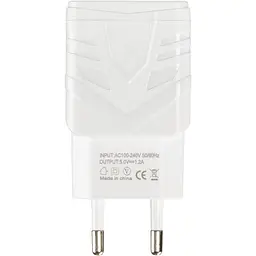 Мережевий зарядний пристрій Gelius Optimus Ultra GU-HC03 2USB 1A White - мініатюра 5