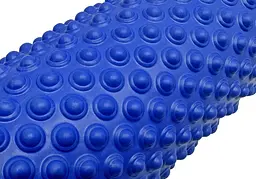 Масажний ролик EasyFit Grid Roller Light 33 см Синій - мініатюра 3
