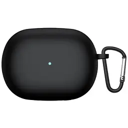 Чохол-накладка DK Silicone Candy Friendly з карабіном для Xiaomi Redmi Buds 4 Pro (black)