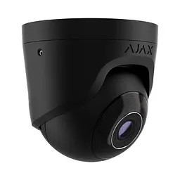 IP-відеокамера 5Mp Ajax TurretCam (5 Mp/2.8 mm) (8EU) ASP Black f=2.8mm з мікрофоном (26-00372) - мініатюра 2