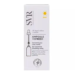 Концентрат для шкіри навколо очей SVR Ampoule Refresh розгладжувальний та тонізуючий 15 мл - мініатюра 2