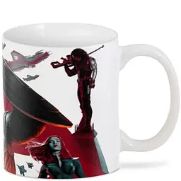 Кухоль GeekLand Captain America Зимовий Солдат CA.02.029 330 мл білий - мініатюра 2