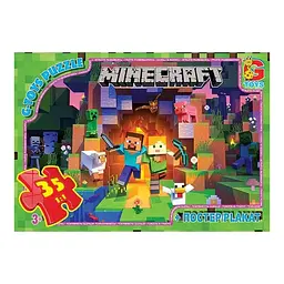 Пазли дитячі Minecraft Майнкрафт MC787, 35 елементів