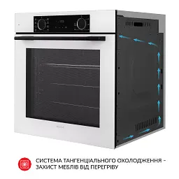Духова шафа електрична Weilor FDO6F8WT - мініатюра 9