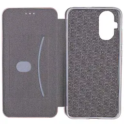 Шкіряний чохол-книжка Classy для Realme C55 Rose Gold - мініатюра 3