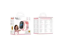 Дитячий смарт-годинник Hoco Y106 Pink (6942007658713)