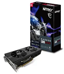 Відеокарта Sapphire Radeon RX 580 NITRO+ 8GB (11265-01-20G) б/в - мініатюра 4