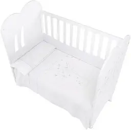 Дитяче ліжечко Micuna Aura White, 120х60 см, білий (AURA WHITE) - мініатюра 3