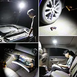 Підсвічування салону LED 12V 6 LED 10,8 x 5,2 см із вимикачем on/off (SND-0001) - мініатюра 2