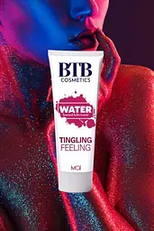 Змазка на водній основі з ефектом вібрації BTB Tingling Feeling (100 мл) - мініатюра 5