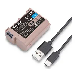 Аккумуляторная батарея для Nikon EN-EL15 USB-C (KingMa) 1960 mAh