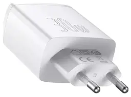 Мережевий зарядний пристрій Baseus Cube Fast Charger 2 USB+Type-C 30 W P10111402213-00 White - мініатюра 2