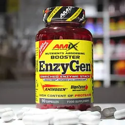 Комплекс ферментів Amix Pro EnzyGen 90 капсул - мініатюра 5