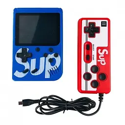 Ретро ігрова приставка c джойстиком Dendy Sup Retro Game Box with Controller 400 ігор (Blue) [48837] - мініатюра 5