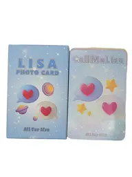 Ломо Картки Lomo Card China Blackpink Lisa Ліса Блекпінк голографічні СС C BP 11 - мініатюра 4