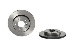 Диск гальмівний вентильований Man Tge, VW Crafter, Amarok, California 10-25р Brembo (09.D422.11) - мініатюра 2