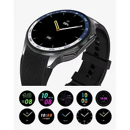 Смарт-годинник Smart Watch DT Watch X Black (3 straps) - мініатюра 3