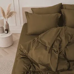 Комплект постільної білизни MirSon бязь Light cacao 2 x 160 x 220 см (2200013670995) - мініатюра 2