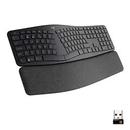 Клавіатура Logitech ERGO K860 for Business Bluetooth/Wireless UA Black [920-010352] [81153] - мініатюра 2