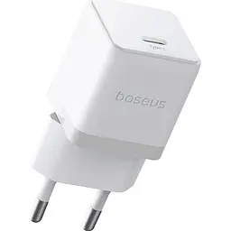 Мережевий зарядний пристрій Baseus Palm Fast Charger Type-C 30W P10111605213-00 White - мініатюра 3