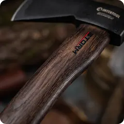 Сокира 1000 г, карбонізована ручка, 48-57 HRC STORM Intertool HT-0269 - мініатюра 4
