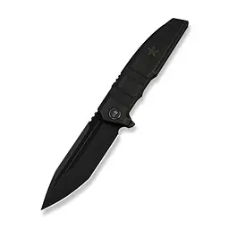 Ніж складаний туристичний Weknife Breach (9.8 см) Bohler M390 / Titanium чорний