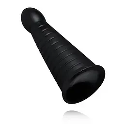 Анальна пробка Buttr Devil Dog Butt Plug 25.9 см (чорний) - мініатюра 3