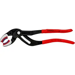 Кліщі трубні сантехнічні переставні, Ø75мм KNIPEX 81 11 250, фосфатовані