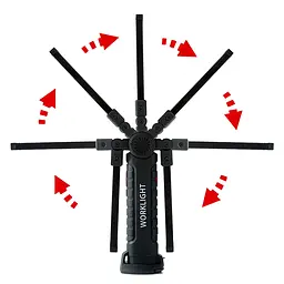 LED Ліхтар акумуляторний, складаний 360° Worklight UFT FB 150 PRO - мініатюра 5
