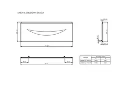Панель фронтальна Roca Lnea 170 см A25T014000 - мініатюра 2