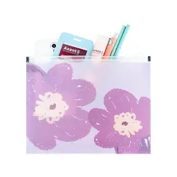 Папка на блискавці Axent zip-lock А5 Lavender-4 (1498-39-A) - мініатюра 3