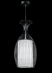 Стельова люстра E27 Splendid Ray L605/1, 1 лампа, регулювання висоти 50-110 см, Чорний/білий, сучасний стиль для дому