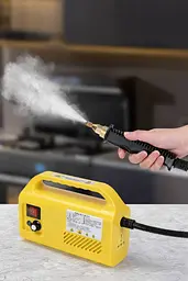 Портативний пароочисник QX003 з мийкою високого тиску 3 насадки 2500 W - мініатюра 3